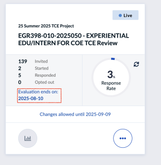 live eval