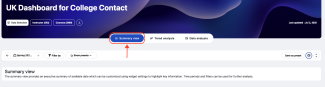 Summary View Tab