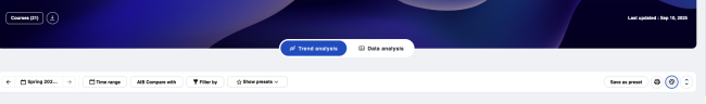 Dashboard Landing Page
